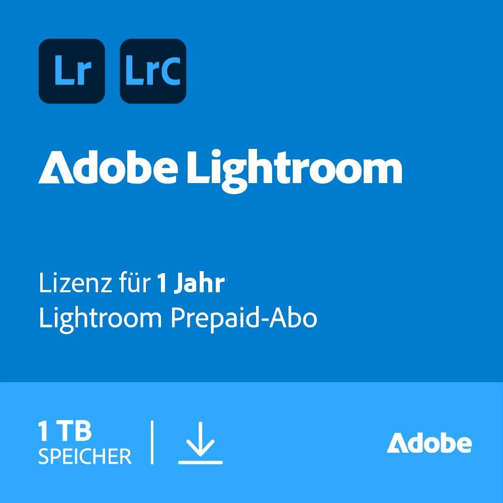 Adobe Lightroom CC 1TB - 1 Utente - 1 Anno ESD