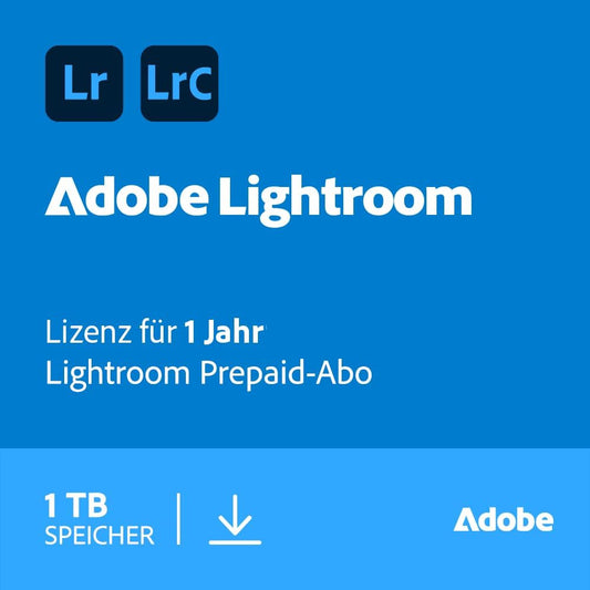 Adobe Lightroom CC 1TB - 1 Utente - 1 Anno ESD