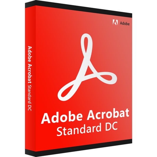 Adobe Acrobat Standard DC - 1 Utente + 2 PC - 1 Anno ESD