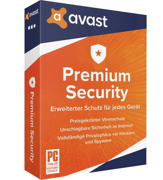 Avast Premium Security 10 Dispositivi Windows MAC Android IOS 3 Anni