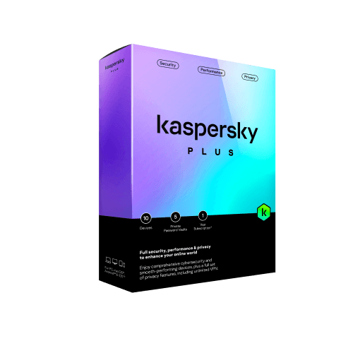 Kaspersky Plus Total Security 1 Anno - 3 Dispositivi Windows Mac Android iOs immagine