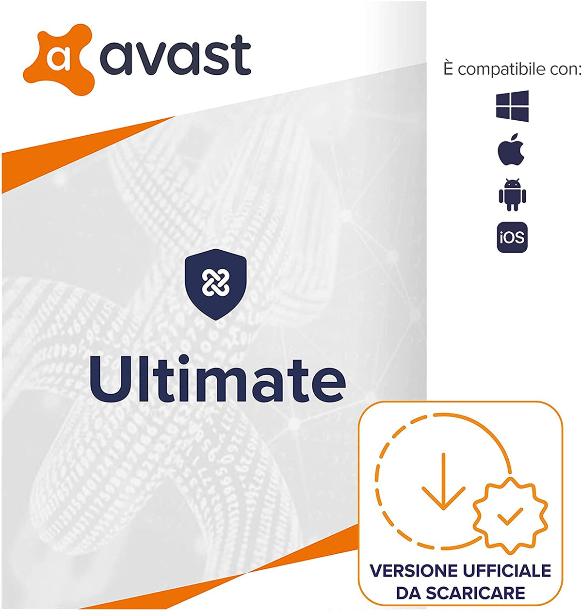 Avast ULTIMATE Suite 5 dispositivi 2 Anni Tutto incluso Antivirus CleanUp VPN immagine