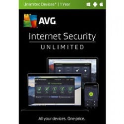 AVG Internet Security dispositivi illimitati 1 anno ESD immagine
