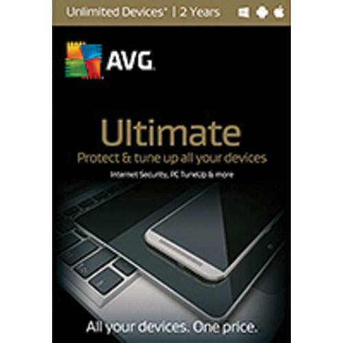 AVG Ultimate 1 Dispositivo 2 Anni Licenza versione ESD (comprende internet security e TuneUP) immagine