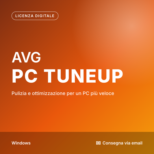 AVG PC TuneUp – 10 Dispositivi – 2 Anni – Windows – Licenza ESD