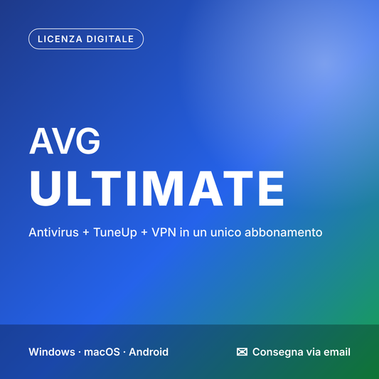 AVG Ultimate 10 Dispositivi 2 anni Licenza versione ESD