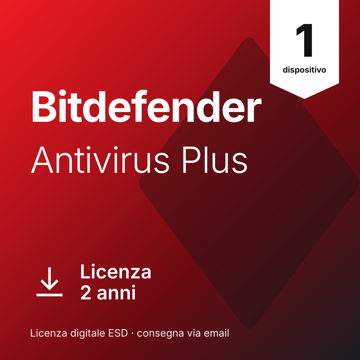 Bitdefender Antivirus Plus Multiplatform – 1 Dispositivo – 2 Anni – Licenza ESD