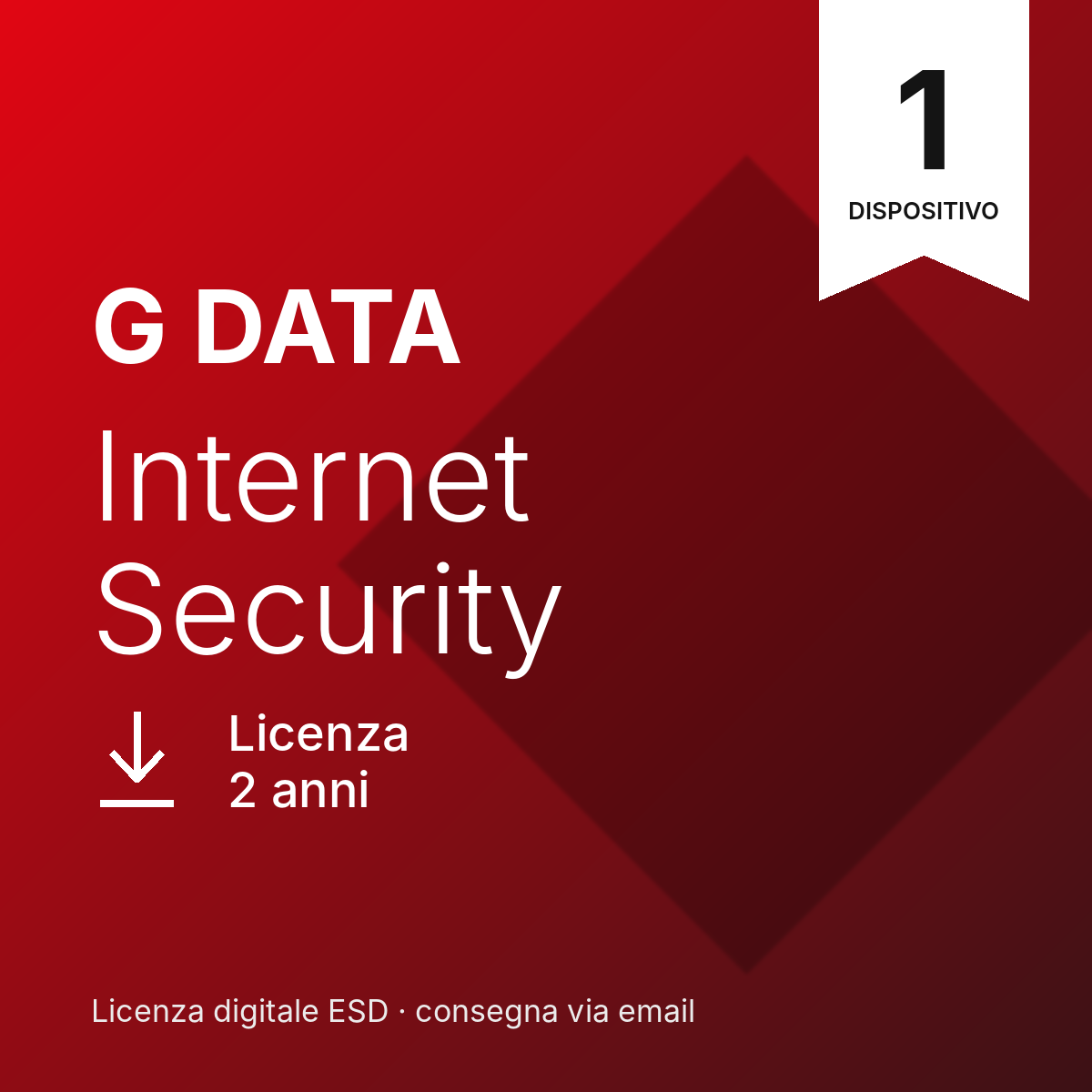 G DATA Internet Security – 1 Dispositivo – 2 Anni – Multipiattaforma – Licenza ESD
