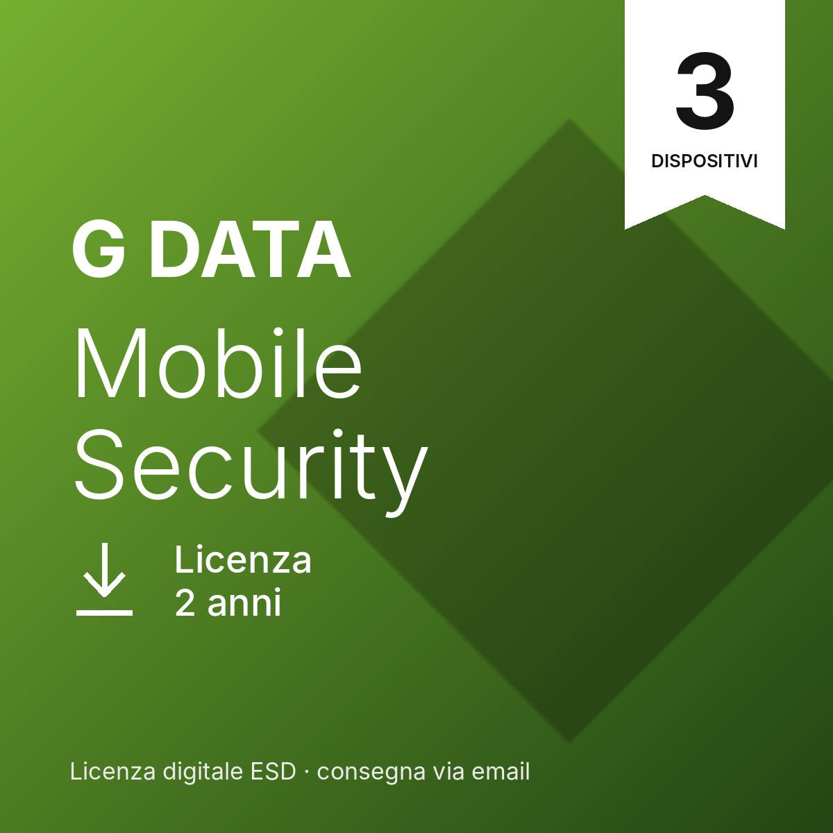 G DATA Mobile Security – 3 Dispositivi – 2 Anni – Android – Licenza ESD