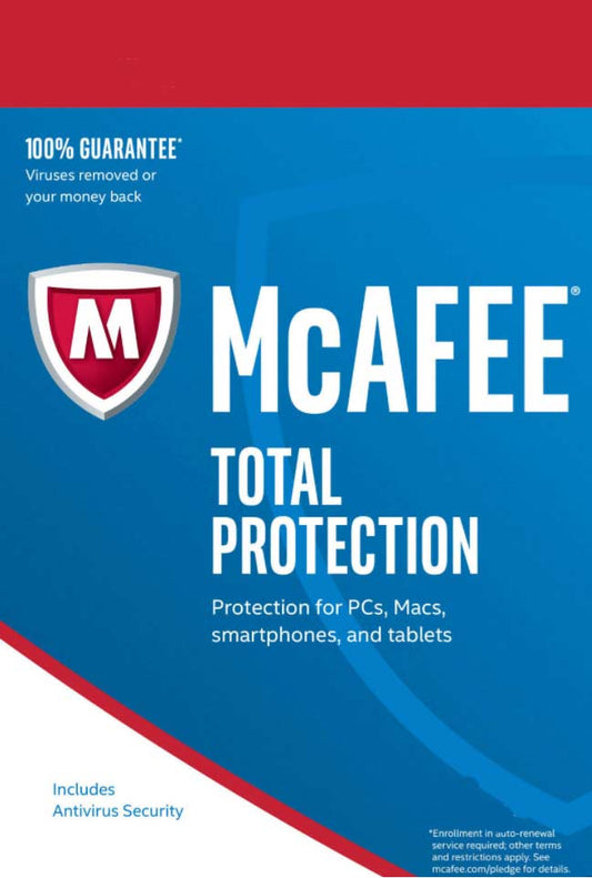 McAfee Total Protection 10 Device 1 Anno Licenza ESD immagine