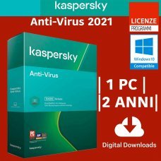 Kaspersky Anti-Virus 2021 1 Computer Windows 2 Anni ESD