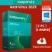 Kaspersky Anti-Virus 2021 2 Computer Windows 1 Anno ESD immagine