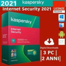 Kaspersky Internet Security 2021 3 MultiDevice Win Mac Android 2 Anni ESD immagine