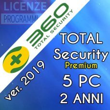 360 Total Security Premium 5 Computer Windows 2 Anni 