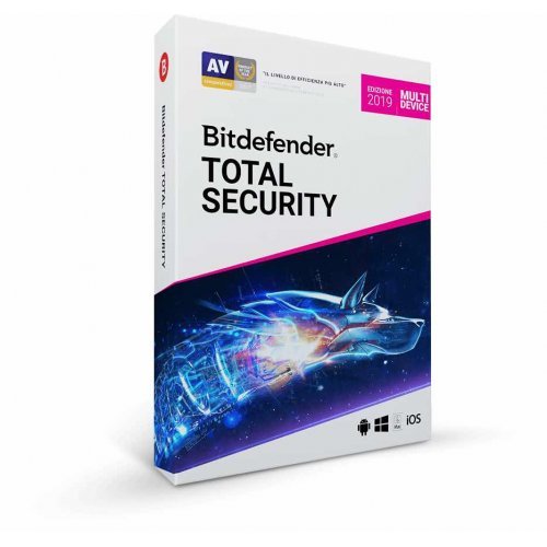 BitDefender TOTAL Security 20215 dispositivi 1 anno 365 giorni PC 