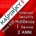 Kaspersky Internet Security 2019 1 Computer Windows o Mac 2 Anni immagine