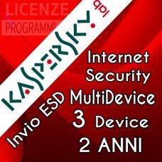 Kaspersky Internet Security 2019 3 Computer Windows o Mac 2 Anni