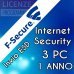 F-Secure Internet Security 3 PC 1 Anno ESD immagine
