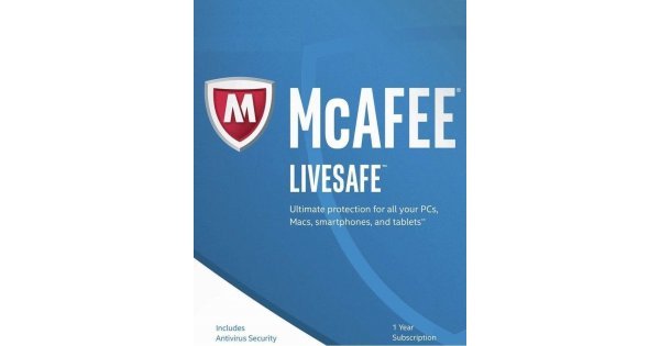 McAfee LiveSafe3 anniDISPOSITIVI ILLIMITATI 